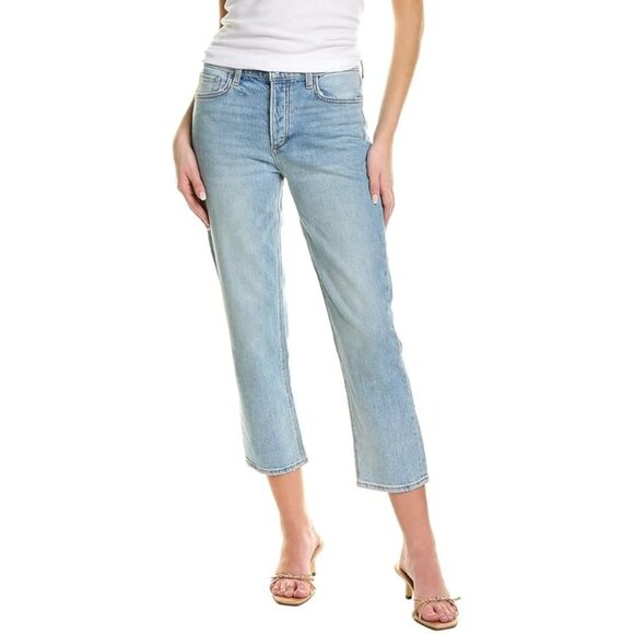 Joe's Jeans Ankle Cropped Scout Button Fly Brightside Women's Blue Size 28 - Picture 1 of 3